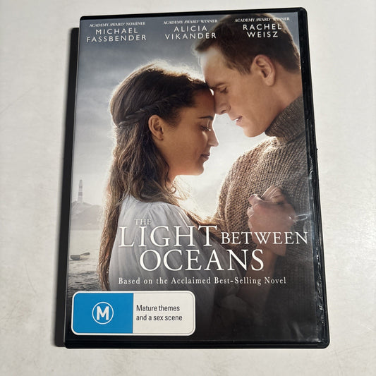 The Light between Oceans (DVD, 2016) Michael Fassbender, Region 4. NEW