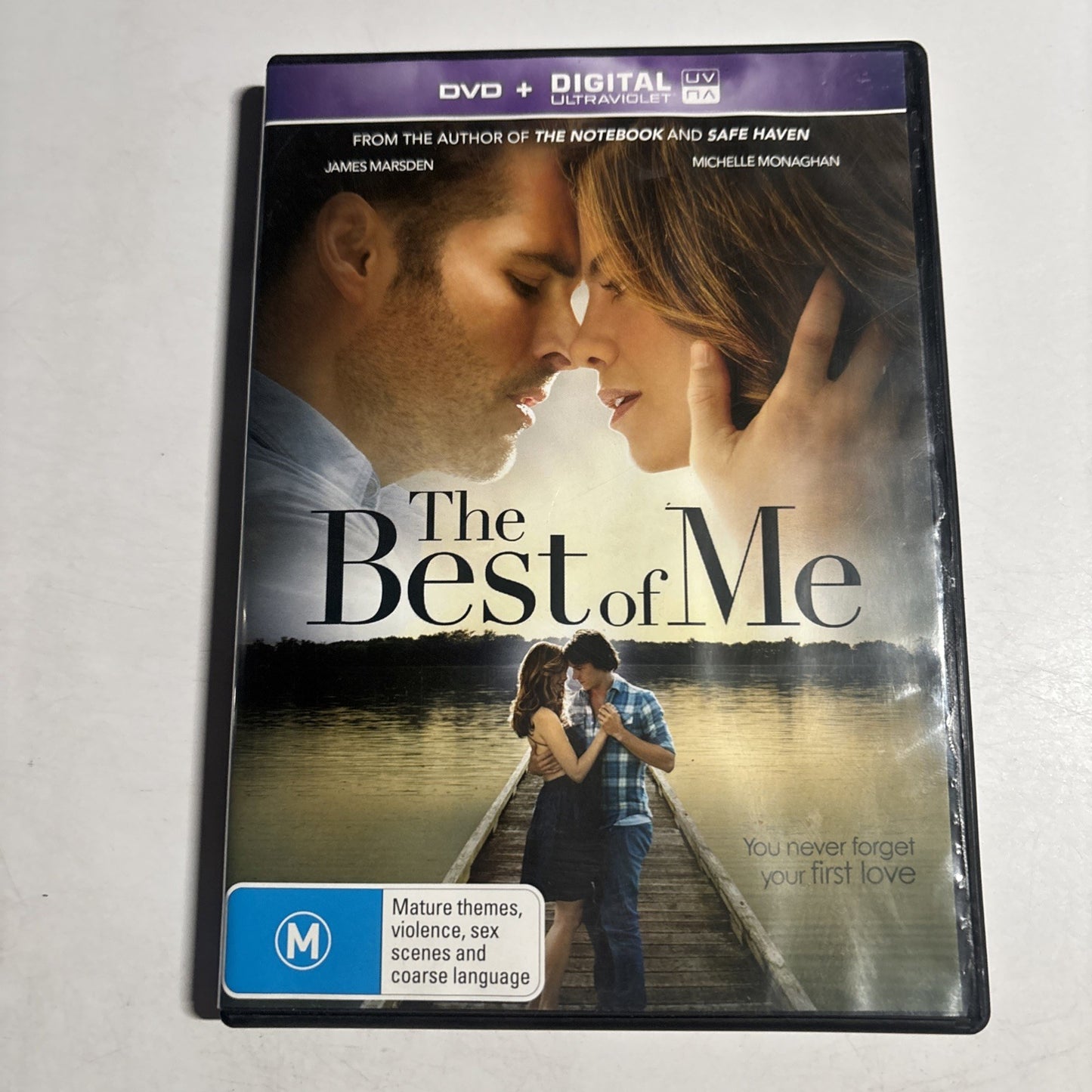 The Best of Me (DVD, 2014) James Marsden, Michelle Monaghan Region 4