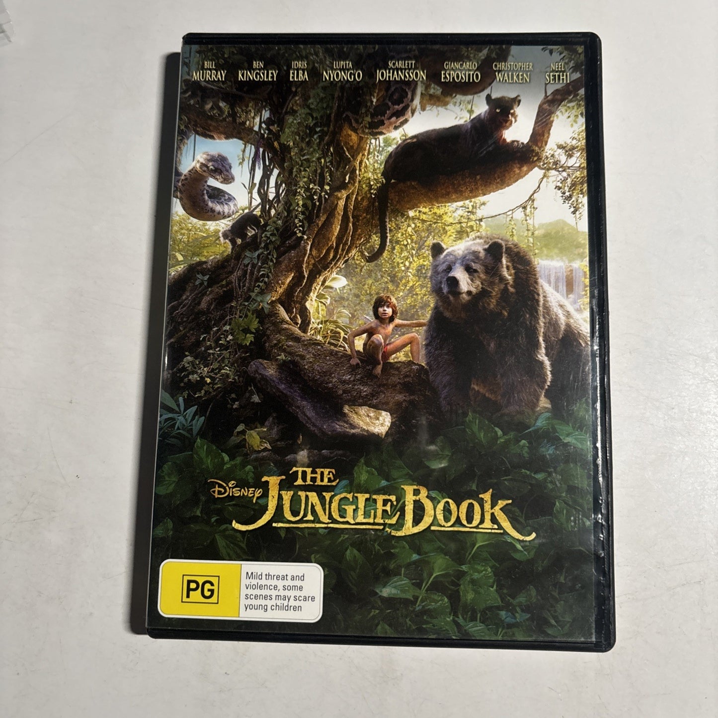 The Jungle Book (DVD, 2016) Bill Murray Region 4 NEW