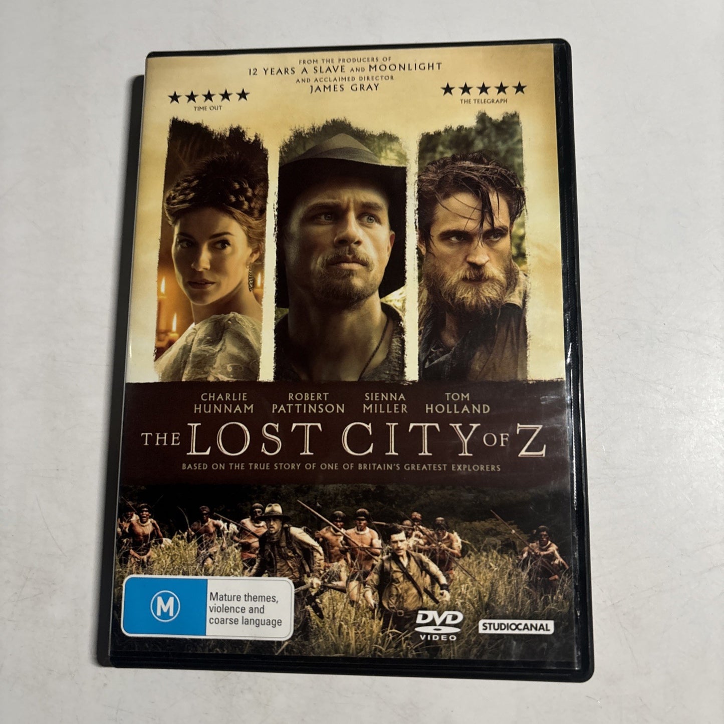 The Lost City of Z (DVD, 2016) Charlotte Hunnam Region 4