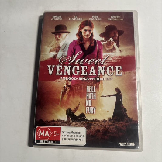 Sweet Vengeance (DVD, 2013) January Jones, Eduardo Noriega Region 4
