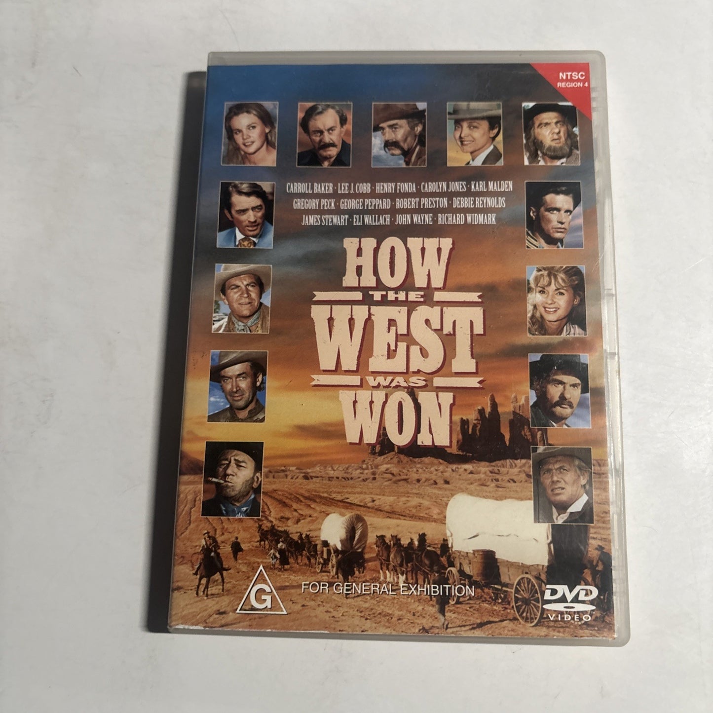 How the West Was Won (DVD, 1962) John Wayne, James Stewart Region 4