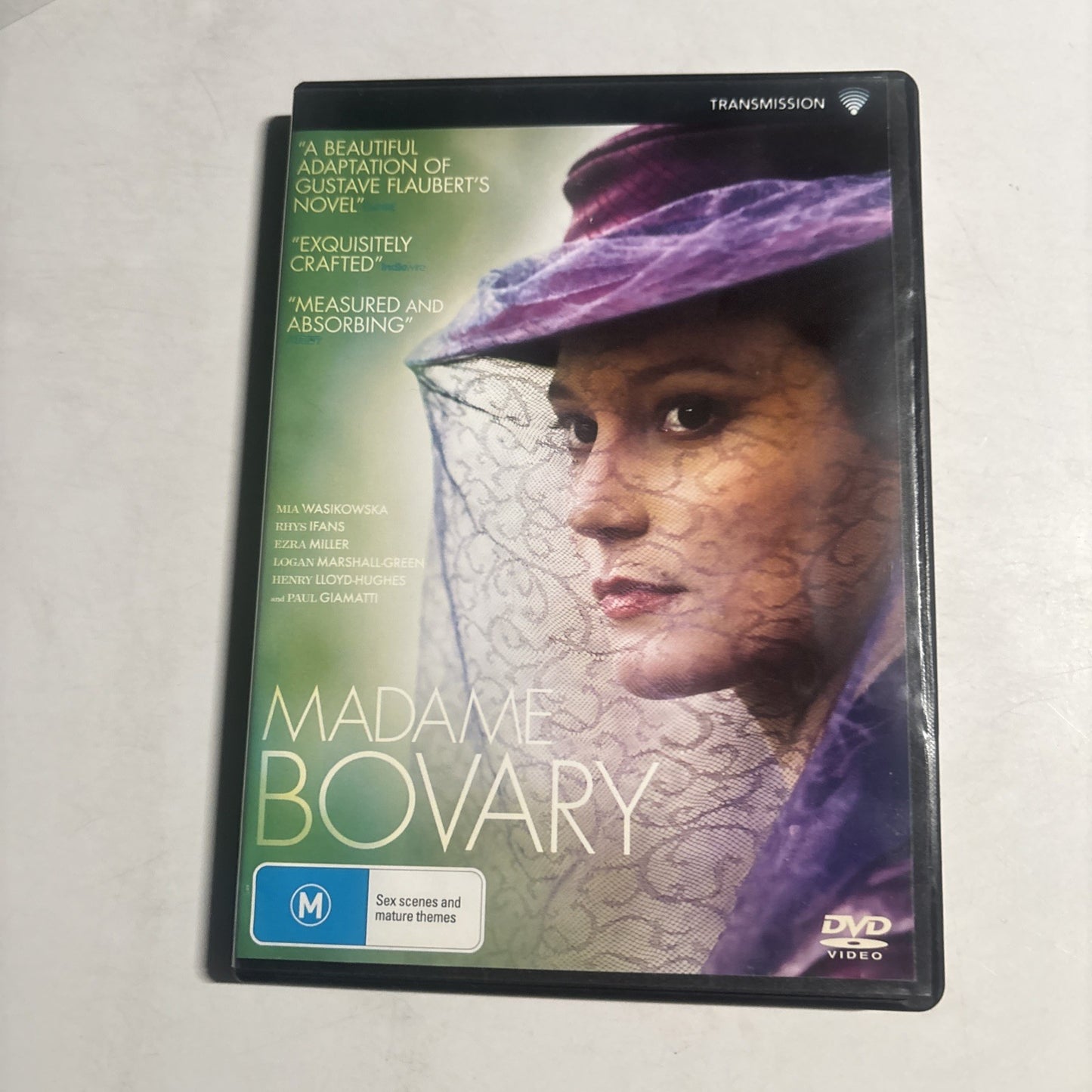 Madame Bovary (DVD, 2015) Mia Wasikowska Region 4 NEW