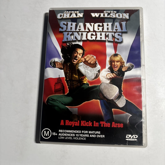 Shanghai Knights (DVD, 2002) Jackie Chan, Own Wilson Region 4