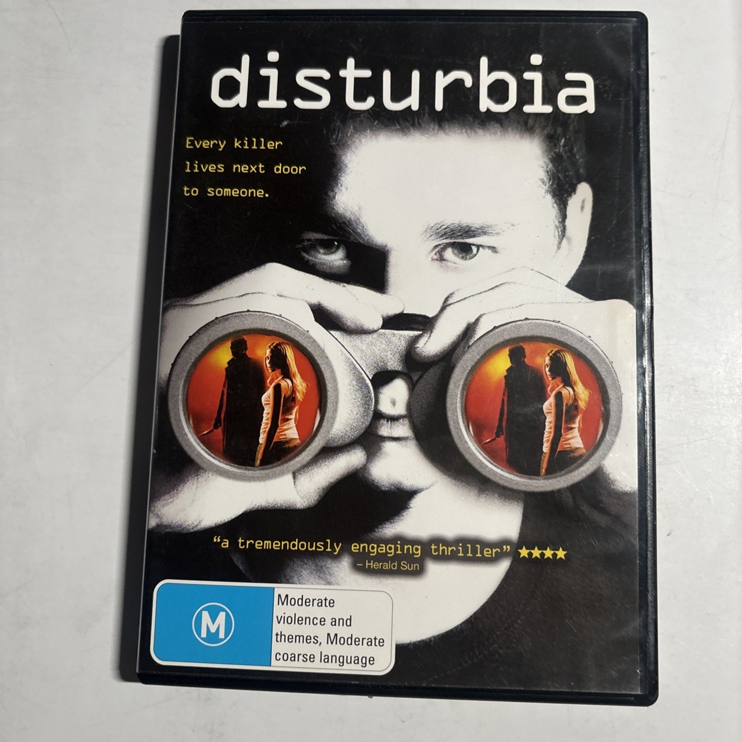 Disturbia (DVD, 2007) Shia La Beouf, David Morse, Sarah Roemer Region 4