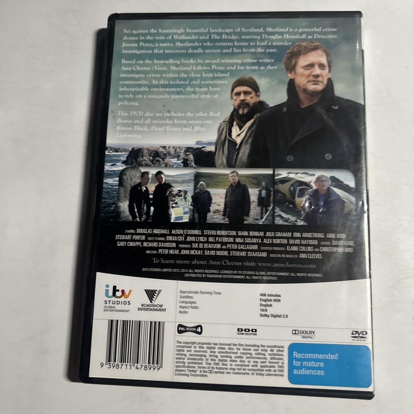 Shetland : Series 1 (DVD, 2013) Region 4