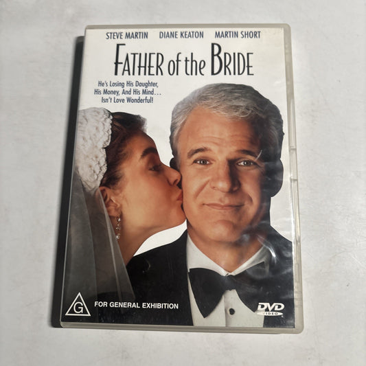 Father of the Bride (DVD, 1991) Steve Martin, Diane Keaton Region 4