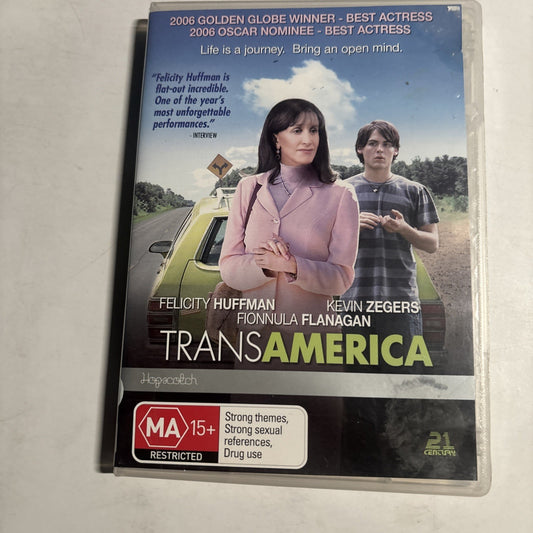 Transamerica (DVD, 2005) Felicity Huffman Region 4