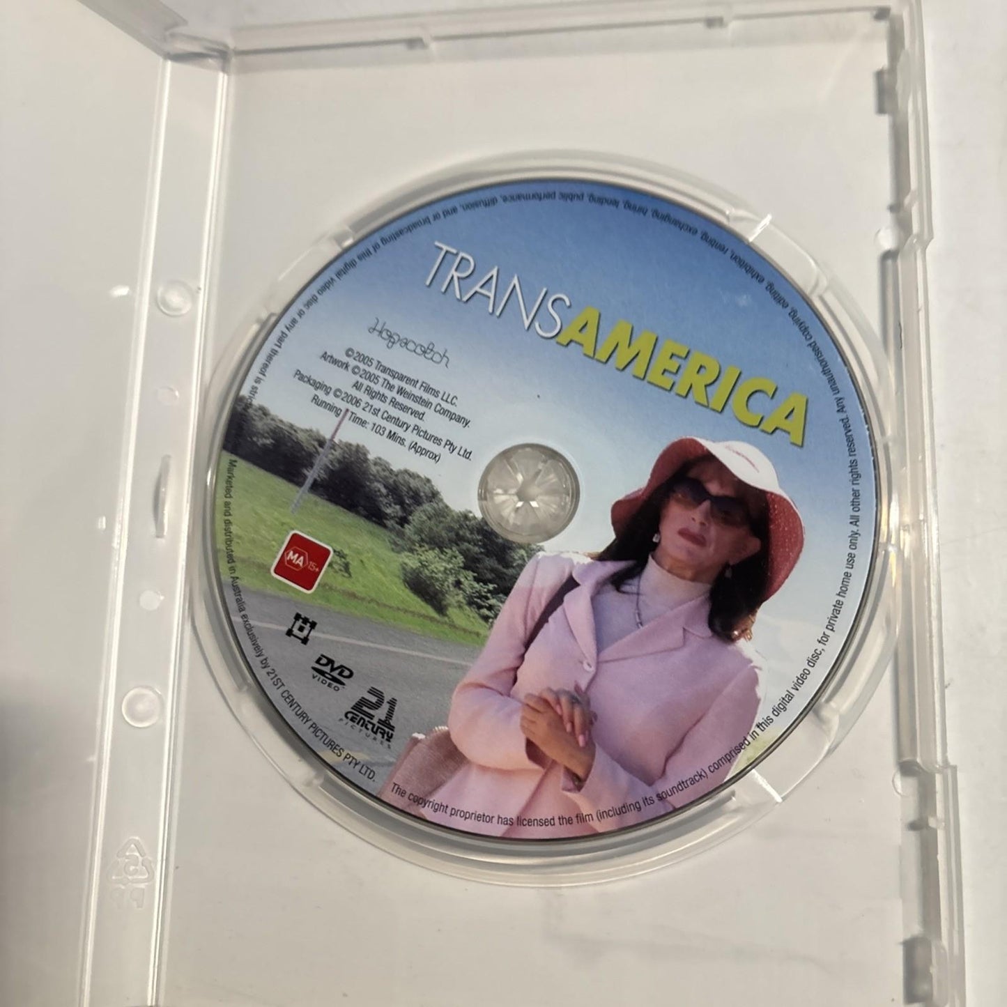 Transamerica (DVD, 2005) Felicity Huffman Region 4