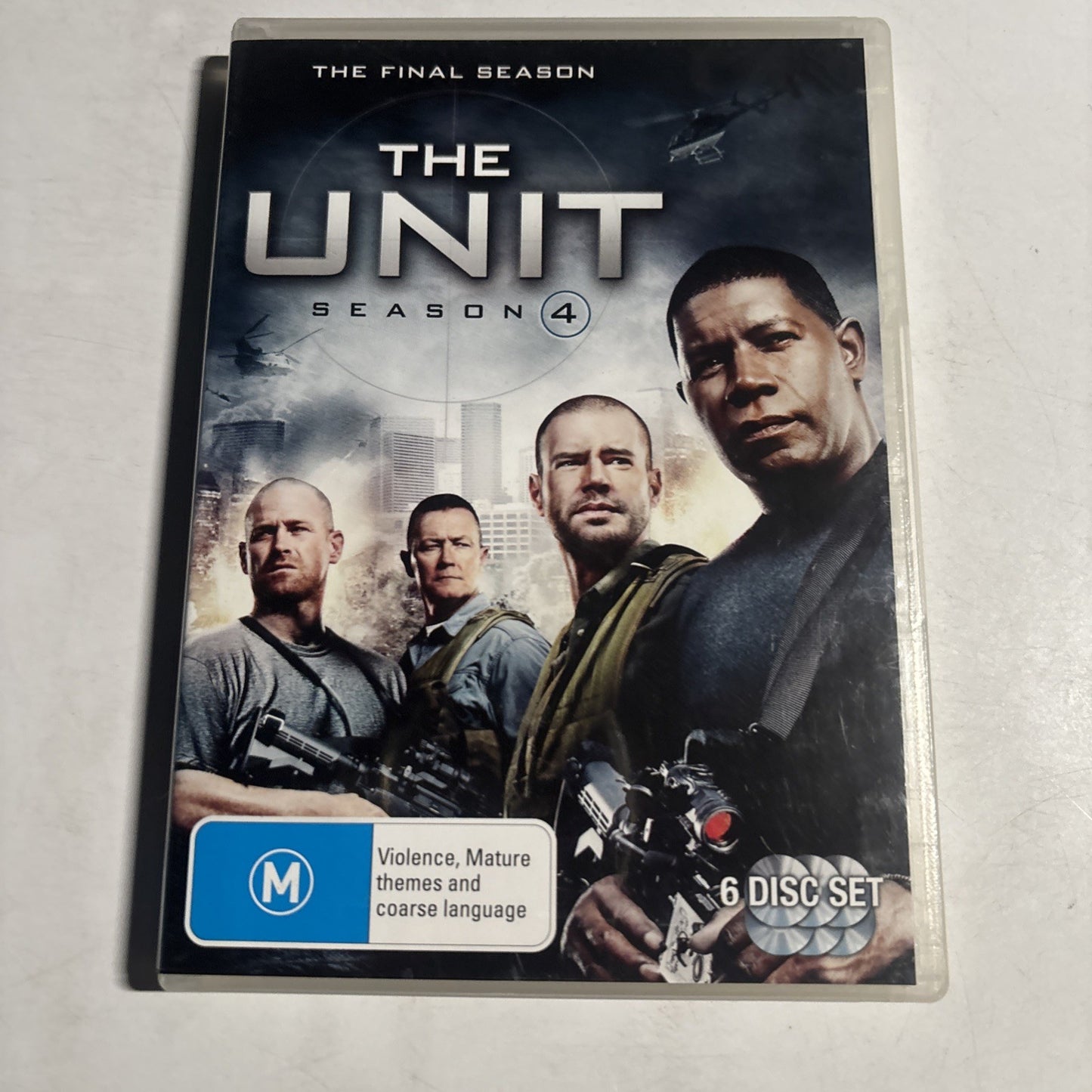 The Unit : Season 4 (DVD, 2008) Region 4