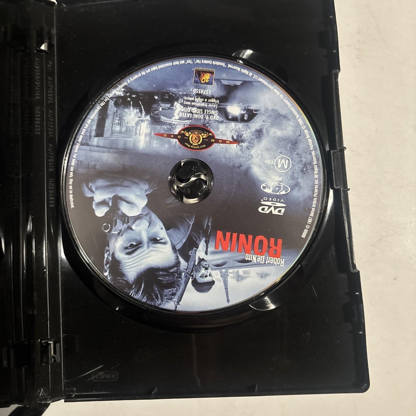 Ronin (DVD, 1998) Robert De Niro Region 4