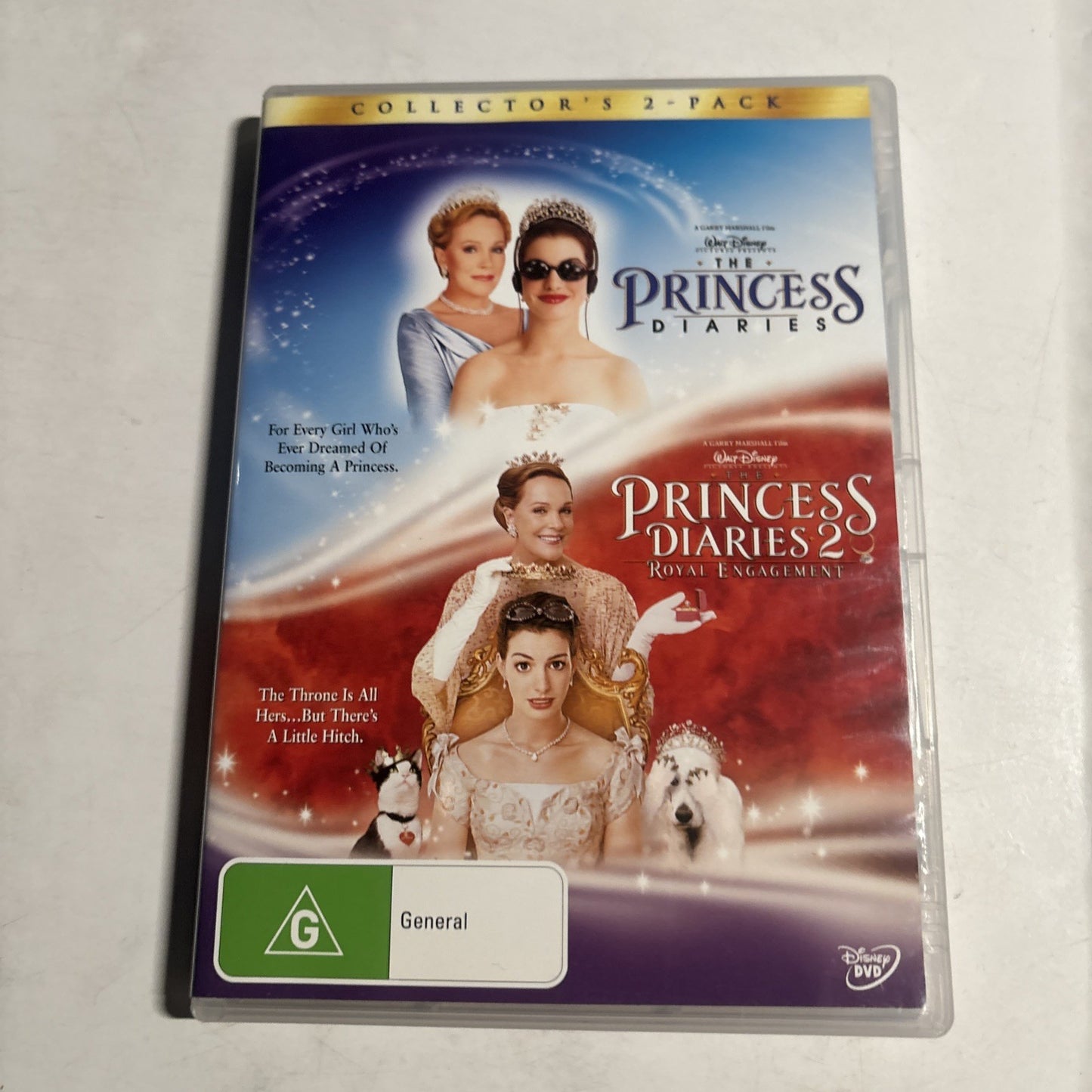 The Princess Diaries  / The Princess Diaries 2 (DVD, 2006) Region 4 NEW
