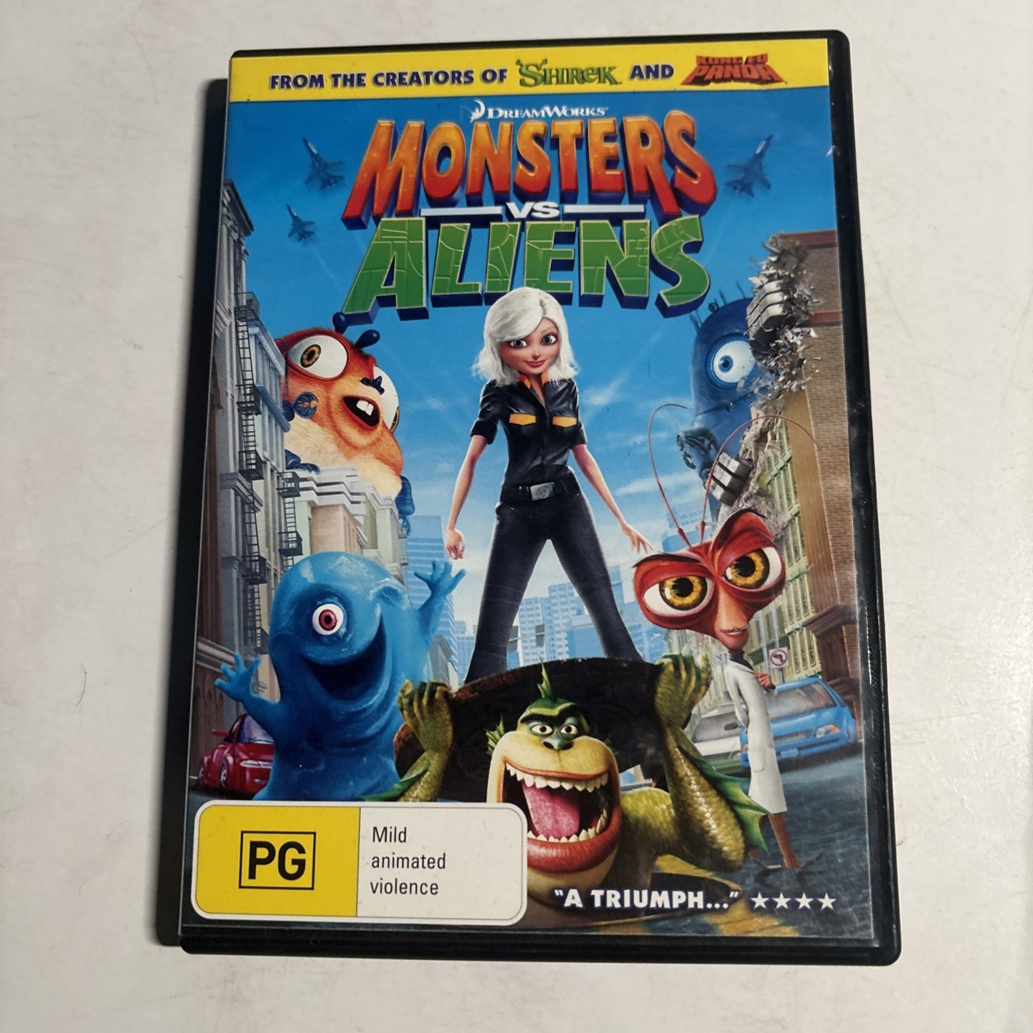 Monsters Vs Aliens (DVD, 2009) Region 4