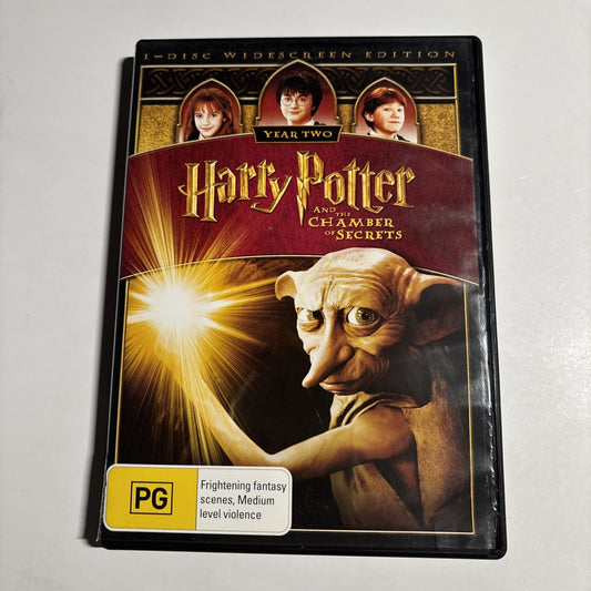 Harry Potter and the Chamber of Secrets (DVD, 2002) Region 4