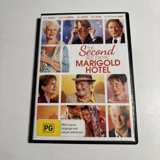 The Second Best Exotic Marigold Hotel (DVD, 2015) Judi Dench Region 4