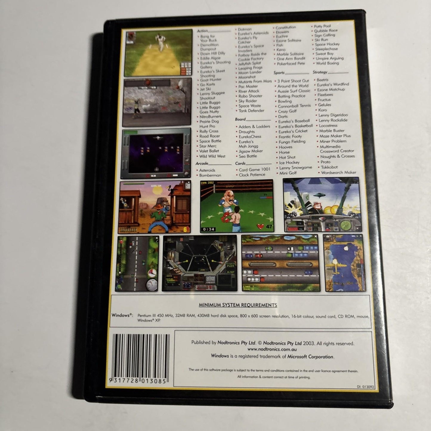 The Ultimate 101 Games For CD-ROM PC Windows XP (2003 Nodtronics Windows 98)