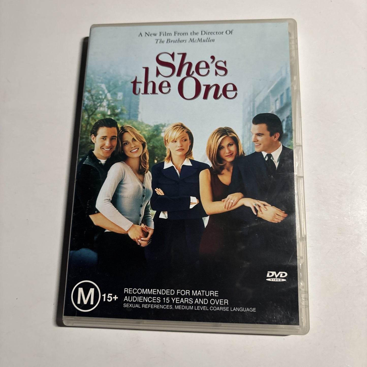She's the One (DVD, 1996) Cameron Diaz, Jennifer Aniston Region 4 NEW
