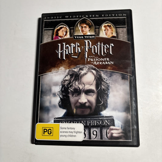 Harry Potter and the Prisoner of Azkaban (DVD, 2004)  Region 4