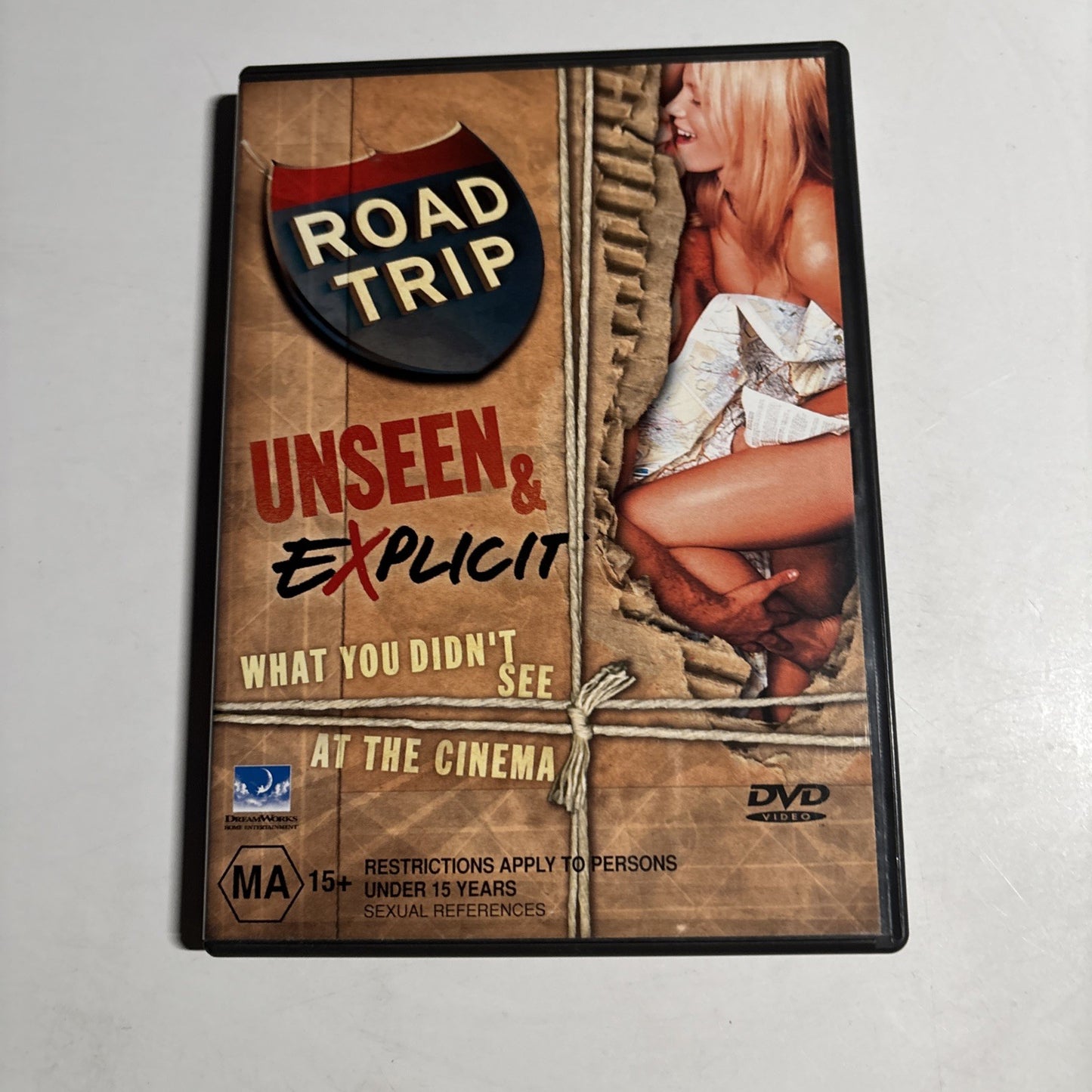 Road Trip - Uncut (DVD, 2000) Tom Green, Amy Smart, D.J. Qualls Region 4 NEW