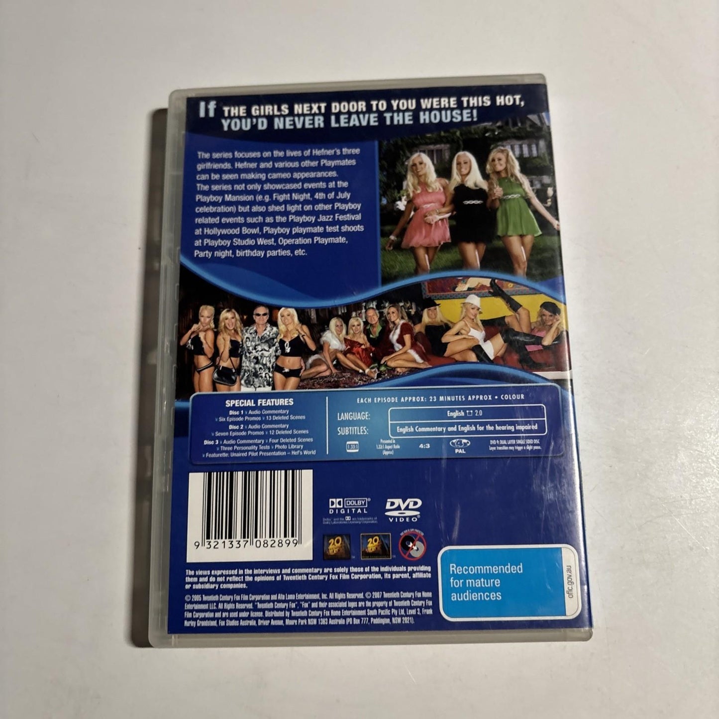 Girls Of The Playboy Mansion - Season 1 (DVD, 2005) Region 4