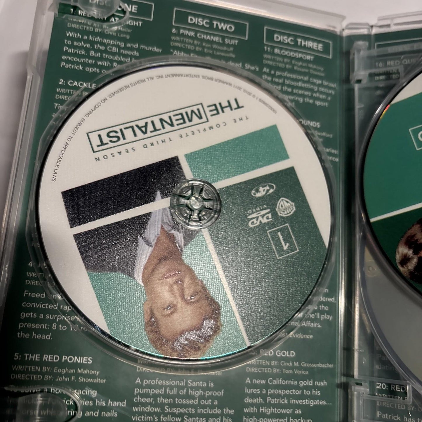 The Mentalist : Season 3 (DVD, 2011) Region 4
