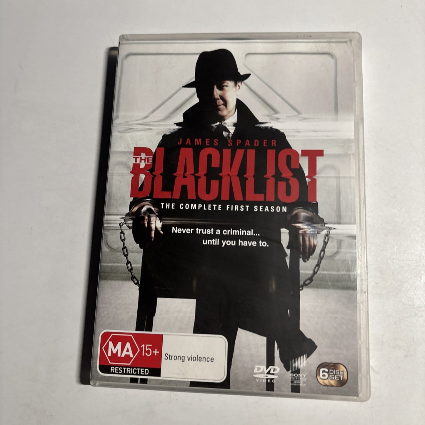 The Blacklist : Season 1 (DVD, 2013) Region 4,2 NEW