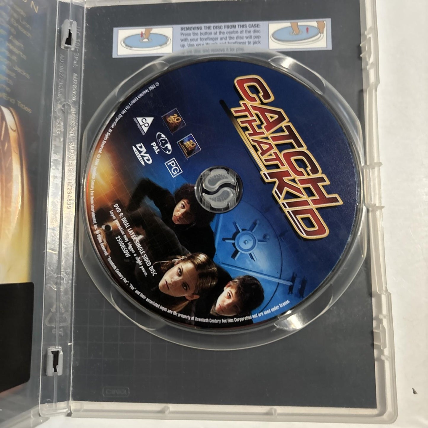 Catch That Kid (DVD, 2004) Kristen Stewart, Max Thieriot, Sam Robards Region 4