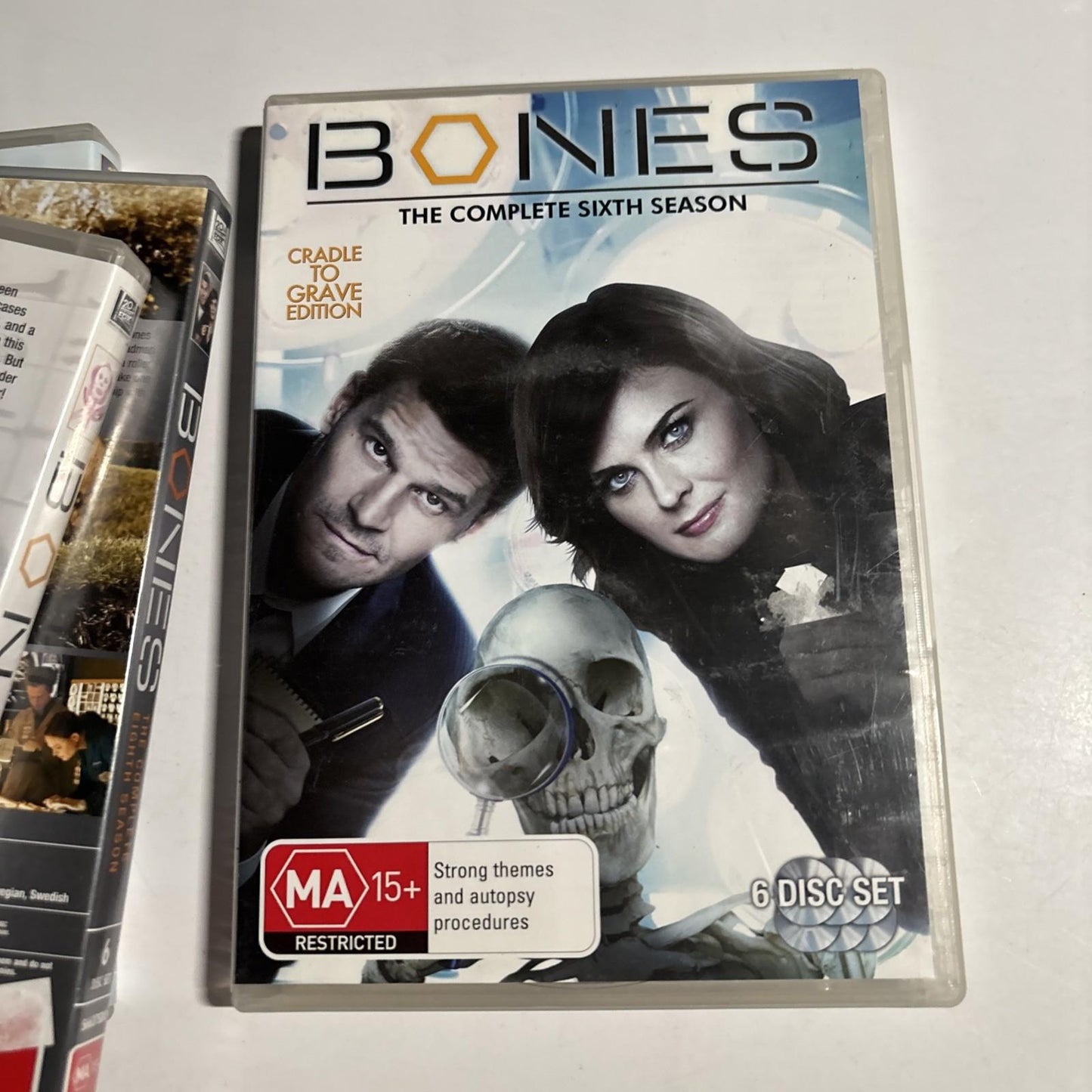 Bones : Season 1 2 3 6 7 8 (DVD, 2005, 30-Disc) Region 4