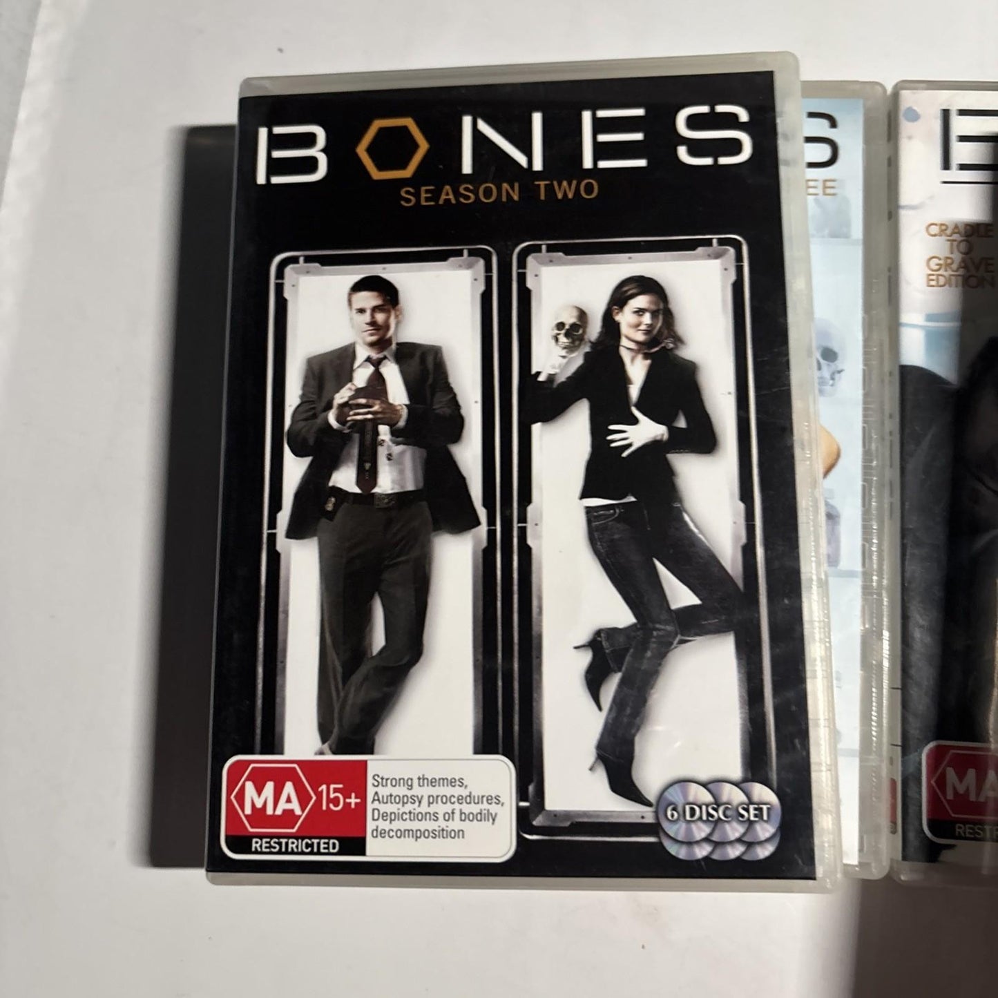 Bones : Season 1 2 3 6 7 8 (DVD, 2005, 30-Disc) Region 4
