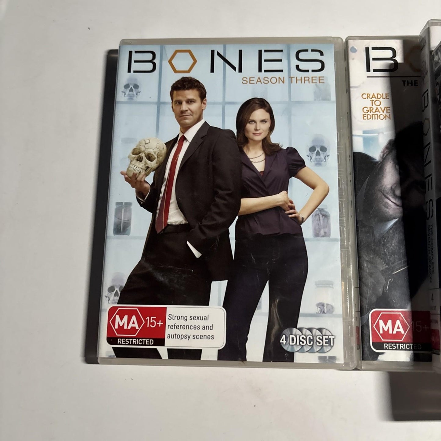 Bones : Season 1 2 3 6 7 8 (DVD, 2005, 30-Disc) Region 4