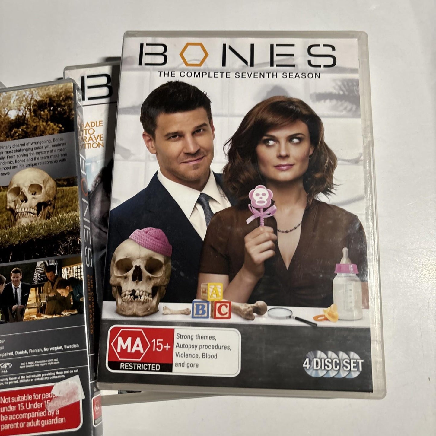 Bones : Season 1 2 3 6 7 8 (DVD, 2005, 30-Disc) Region 4