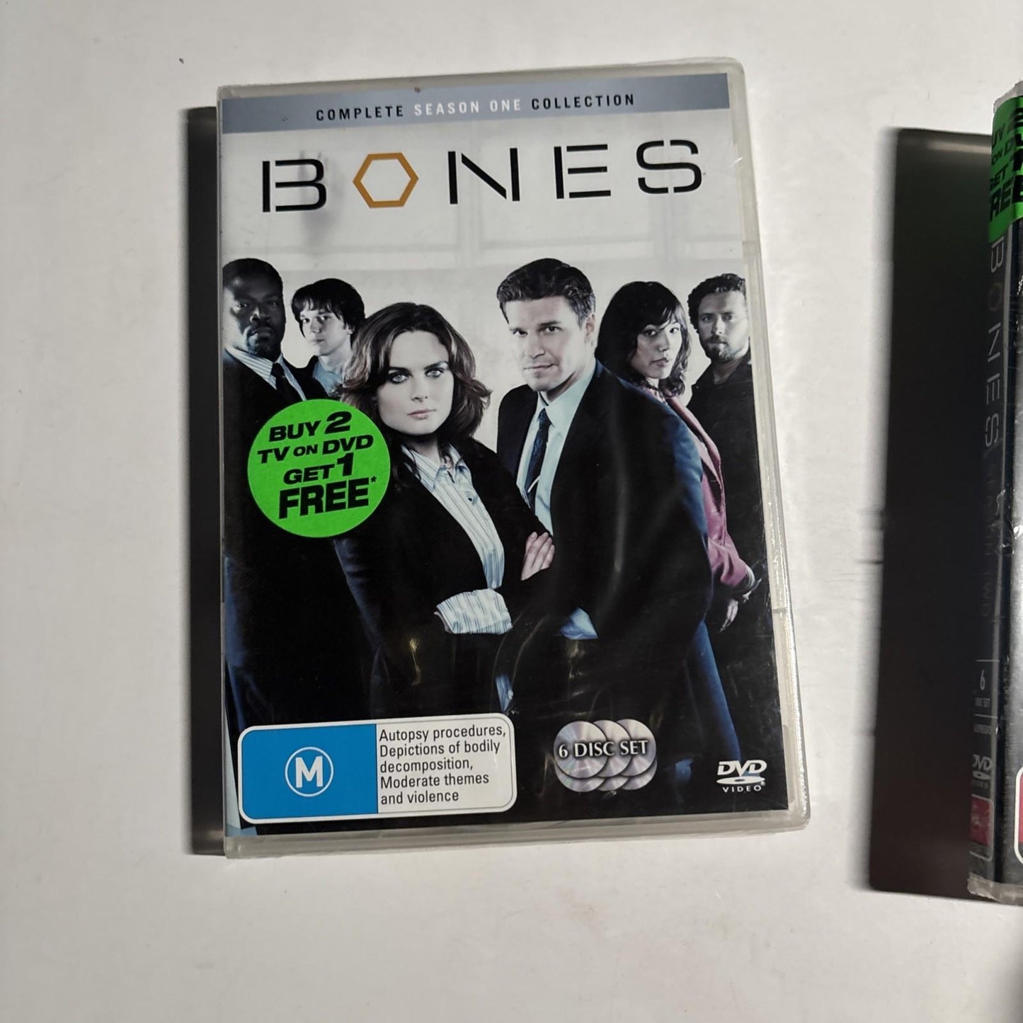 Bones : Season 1 2 3 (DVD, 2005, 16-Disc) Region 4 NEW