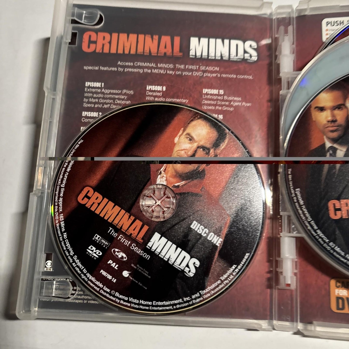 Criminal Minds : Season 1 & 2 (DVD, 2005, 12-Disc) Region 4