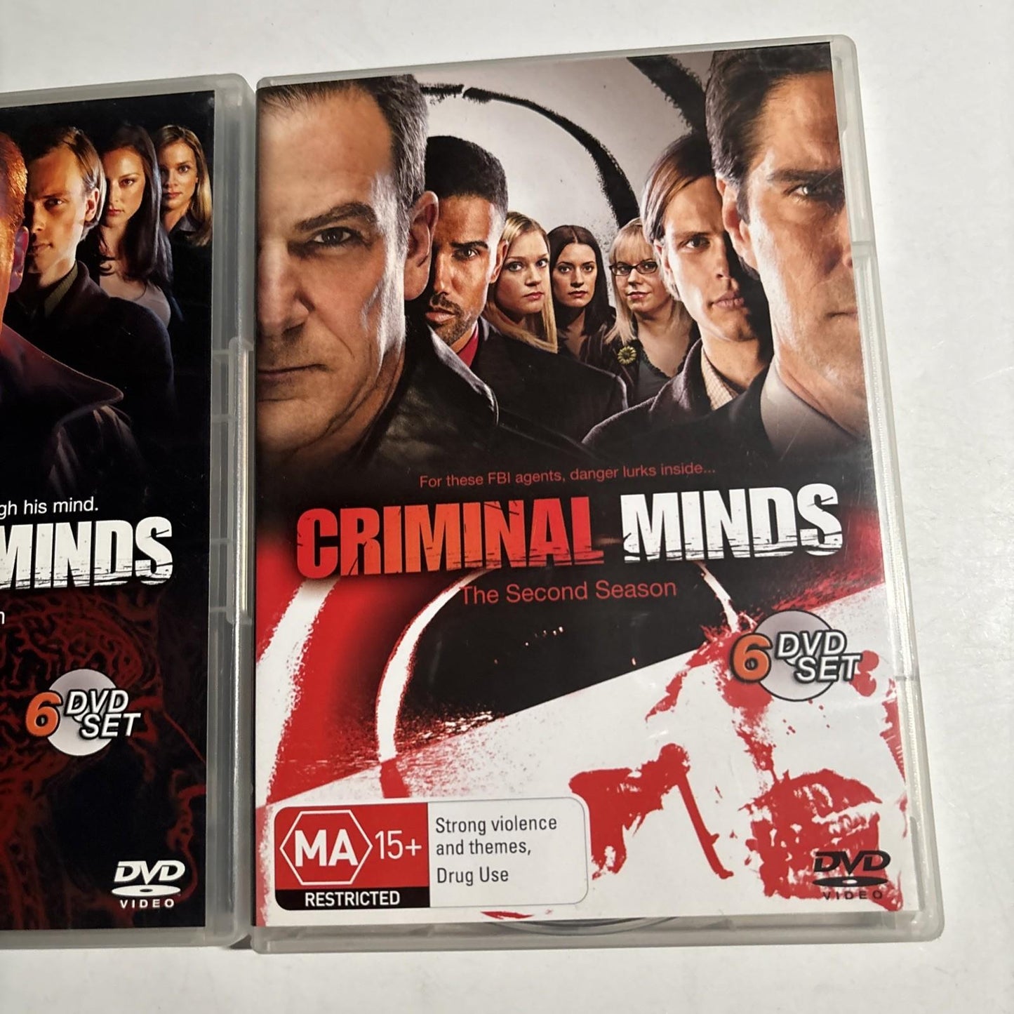 Criminal Minds : Season 1 & 2 (DVD, 2005, 12-Disc) Region 4
