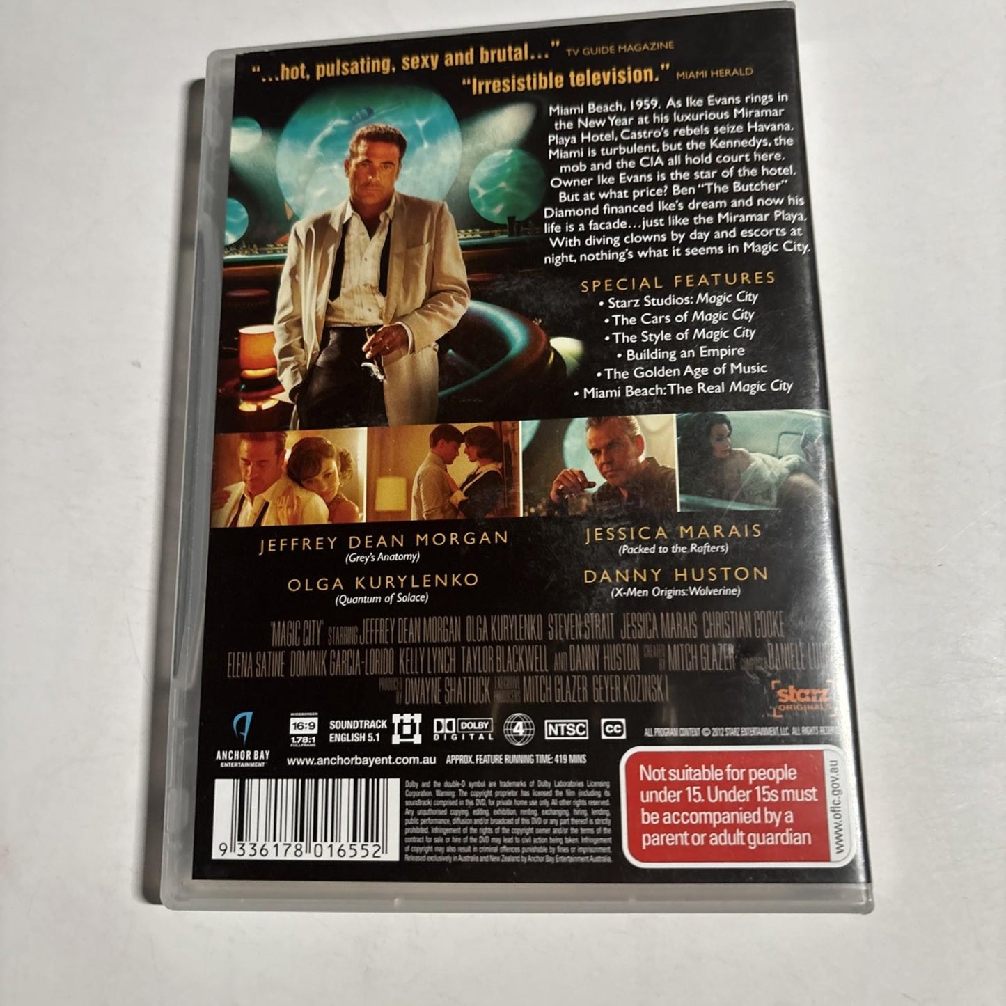 Magic City : Season 1 (DVD, 2012, 3 Disc) Region 4