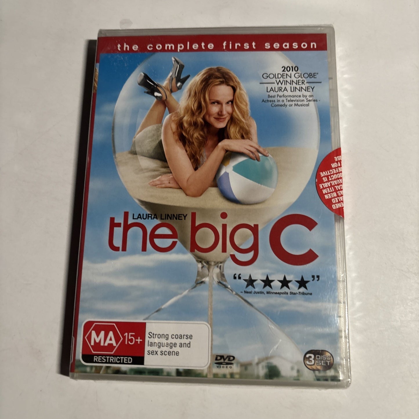 The Big C : Season 1 (DVD, 2010) Laura Linney Region 4 *New Sealed*