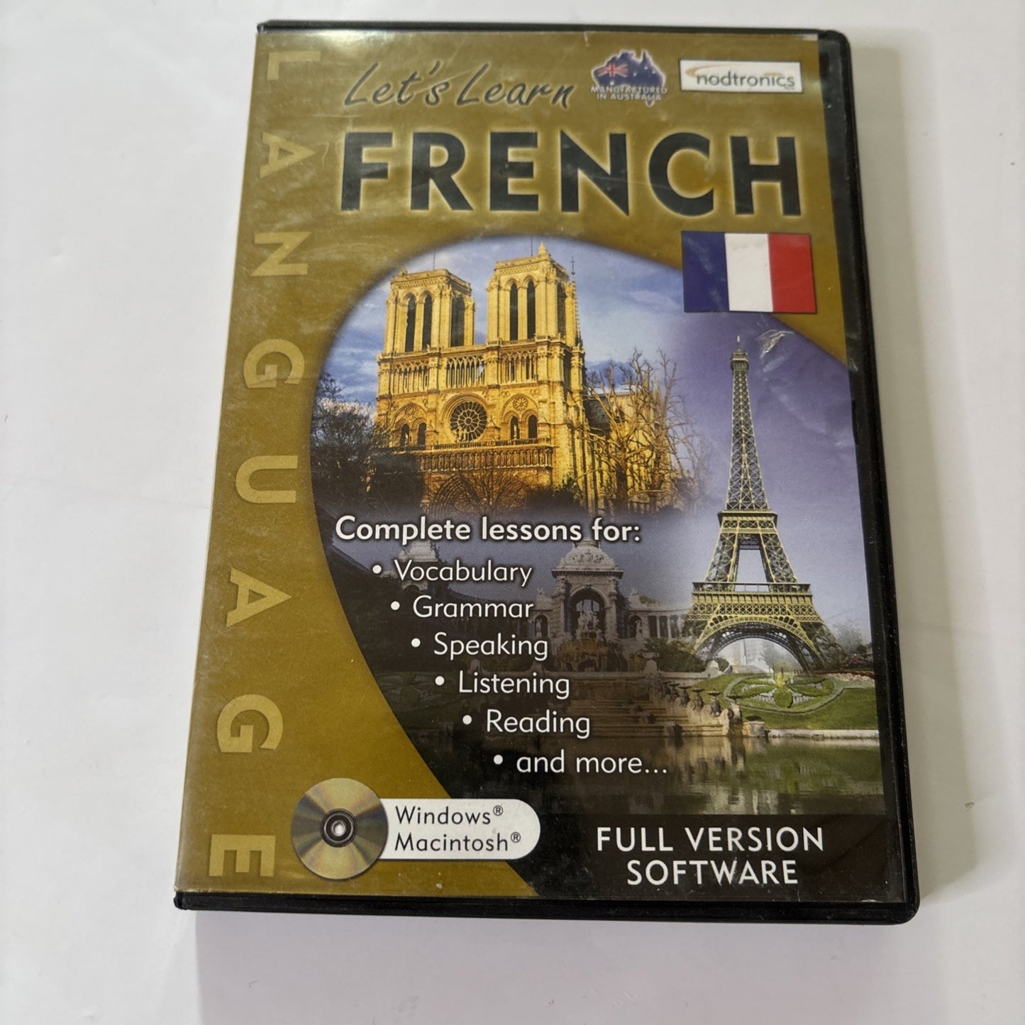 Let's Learn French - For PC Mac CD-ROM