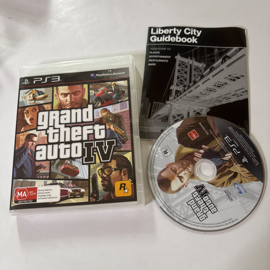 Grand Theft Auto IV GTA 4 PlayStation 3 PS3 Game