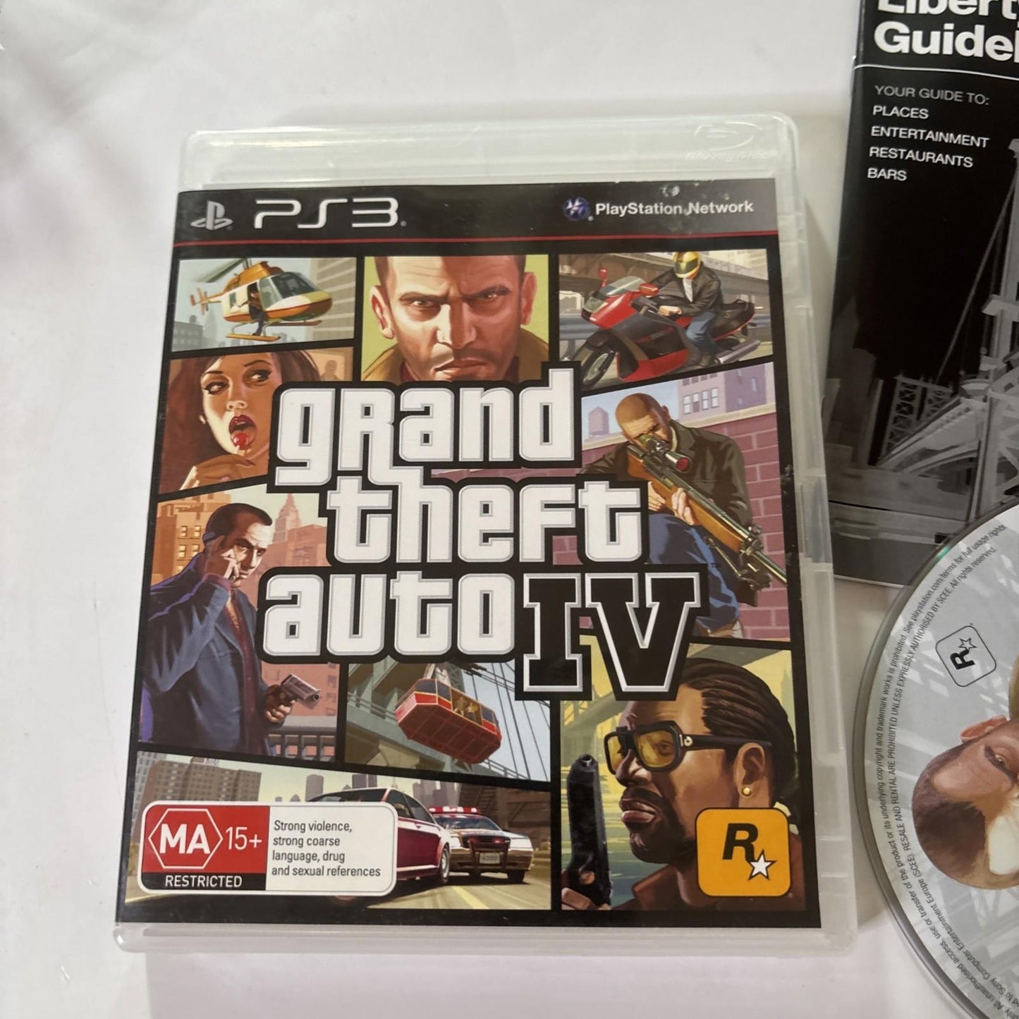 Grand Theft Auto IV GTA 4 PlayStation 3 PS3 Game