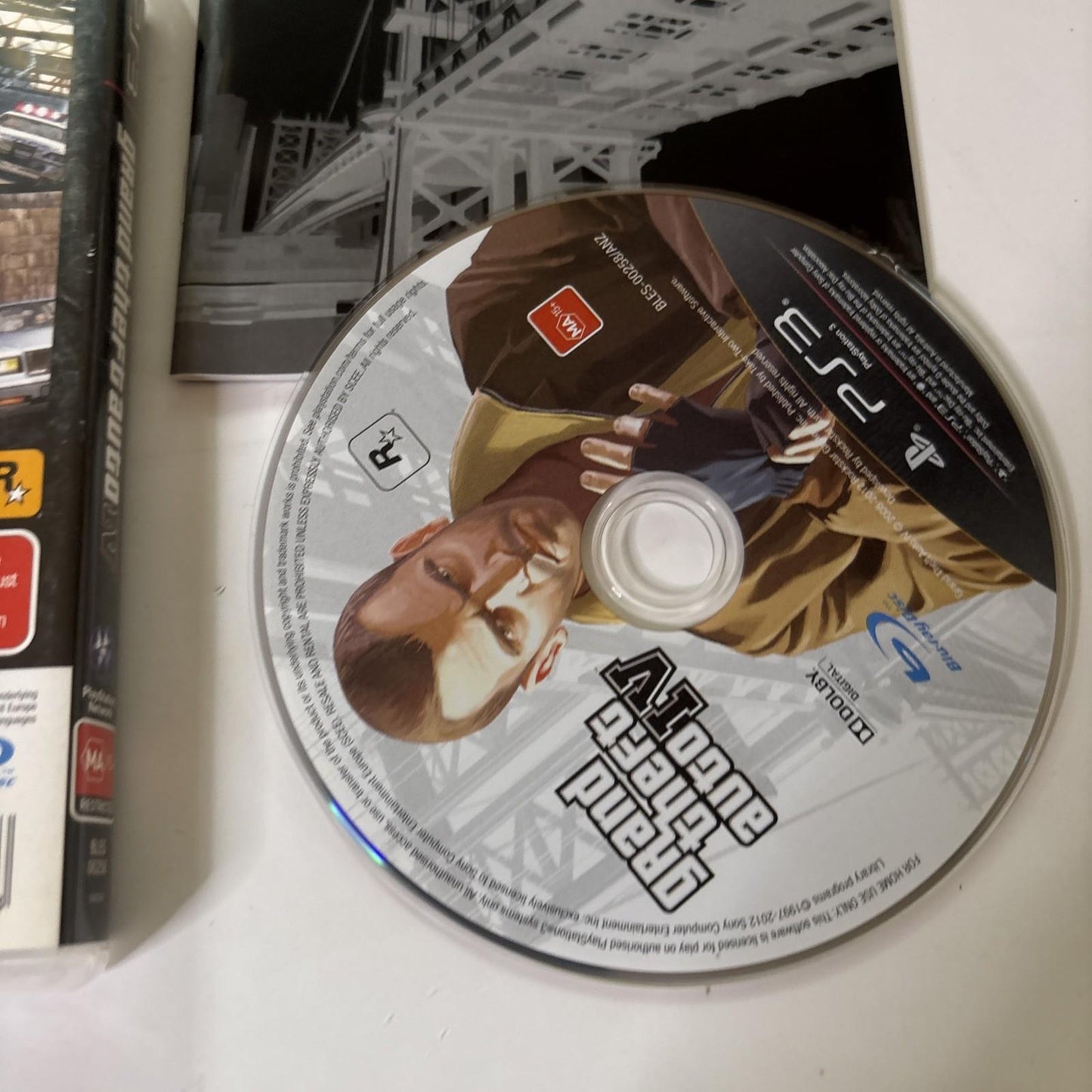 Grand Theft Auto IV GTA 4 PlayStation 3 PS3 Game