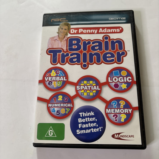 Dr Penny Adams' Brain Trainer PC CD-ROM