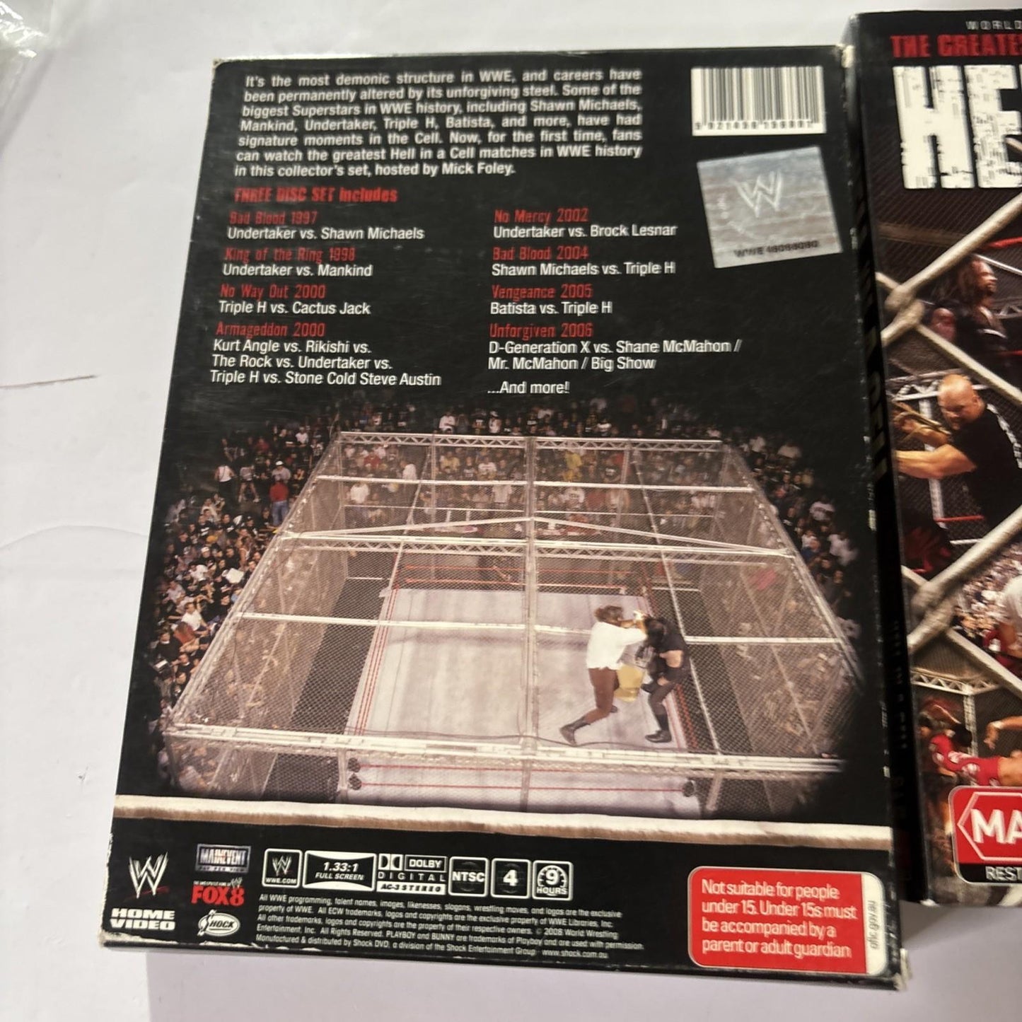 WWE: Hell in a Cage (DVD, 2007) Region 4