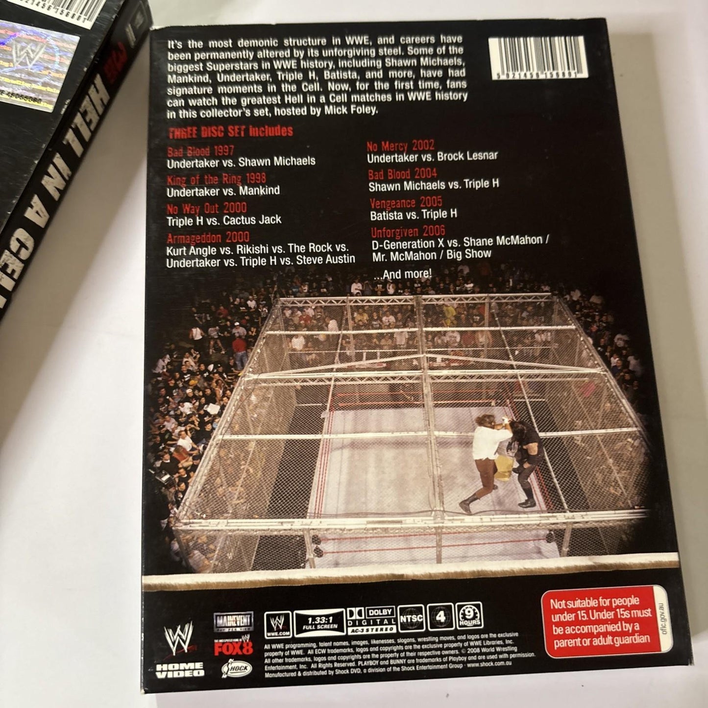 WWE: Hell in a Cage (DVD, 2007) Region 4