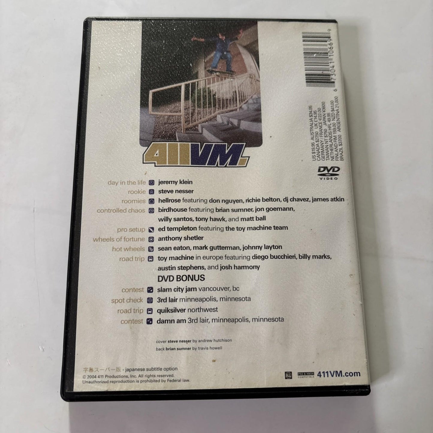 411 Video Magazine Skateboarding 66 DVD All Regions
