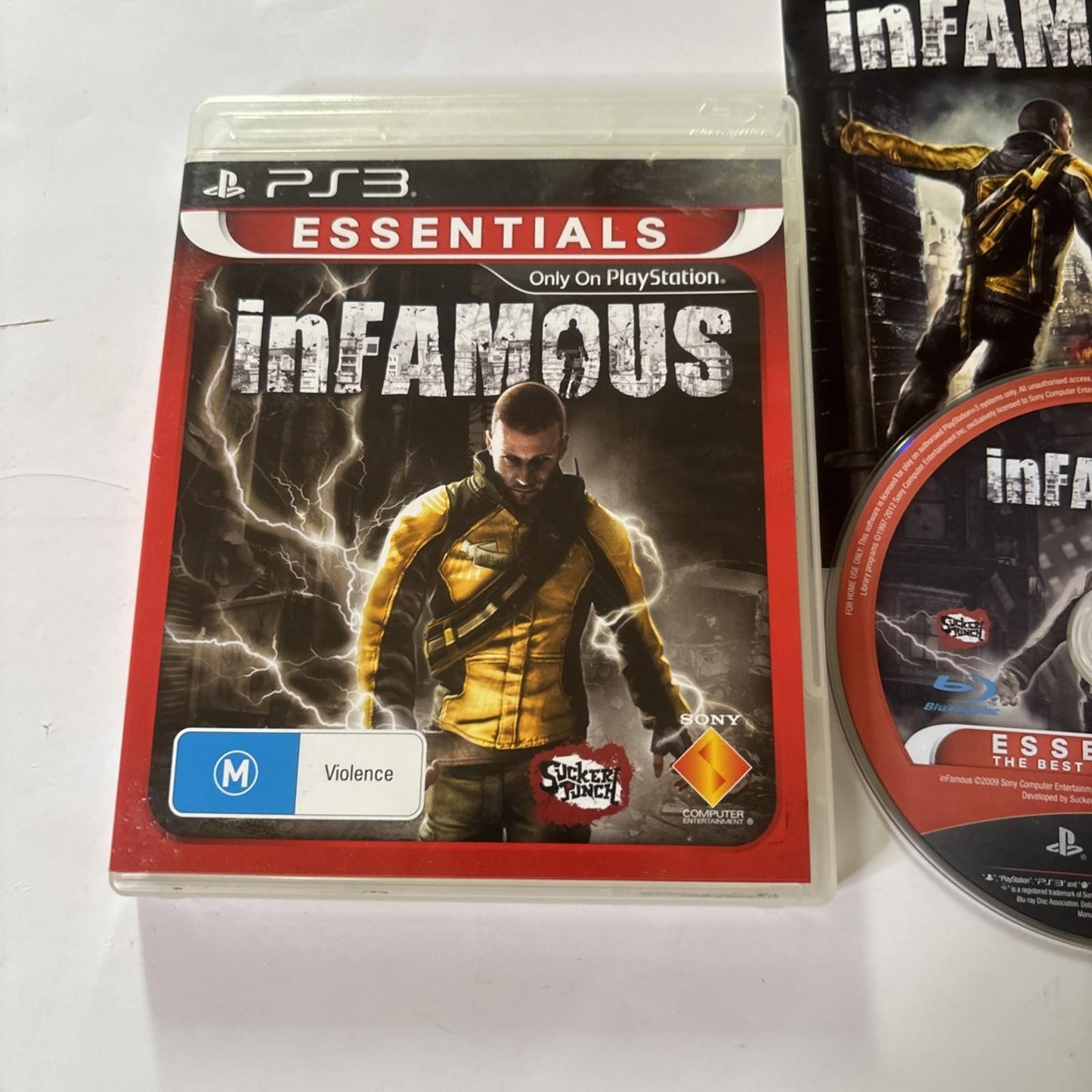 Infamous - Sony PS3 Playstation 3 Manual