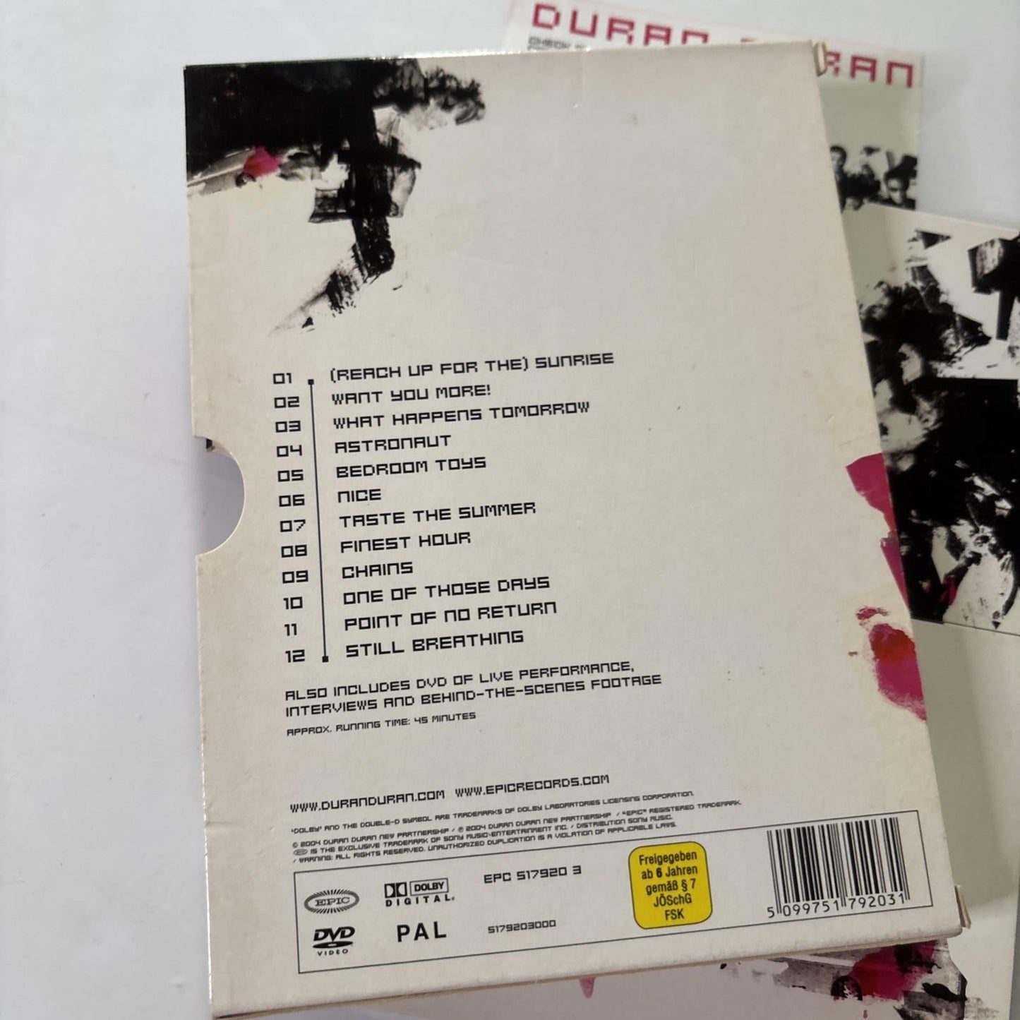 Duran Duran - Astronaut (DVD + CD, 2004) All Regions