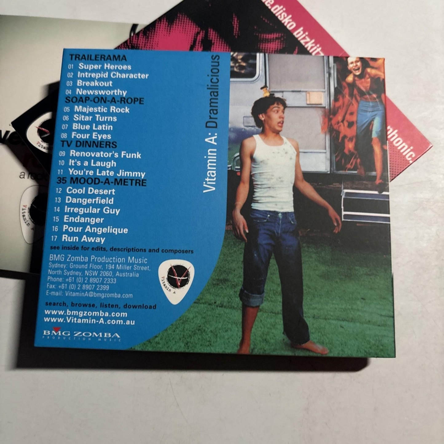 Vitamin A Music Label -  The Voice of Production Music CD