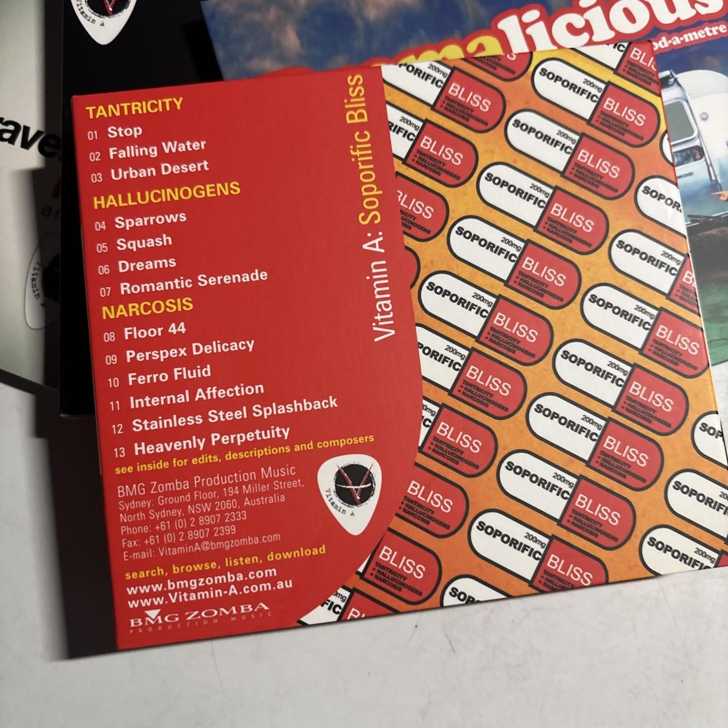 Vitamin A Music Label -  The Voice of Production Music CD