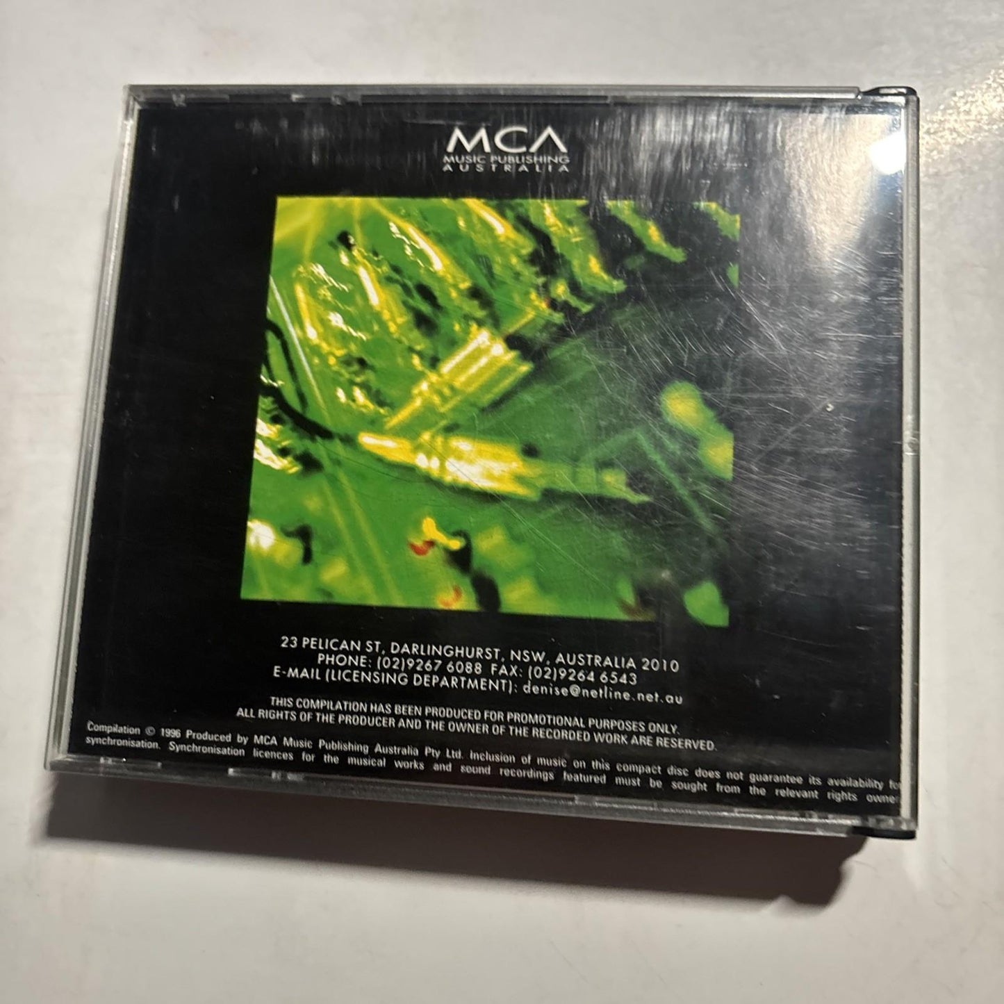 MCA Music Publishing Australia Sampler (CD, 1996, 3-Disc) Mcas01 Promo