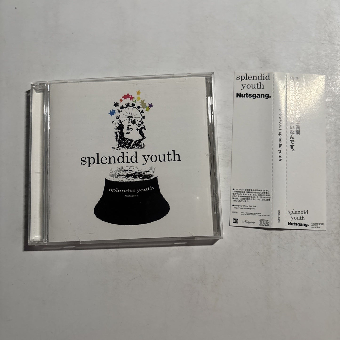 Spendid Youth - Nutsgang (CD, 2010) Obi Japan Stun-0003